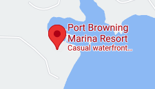 Port Browning map