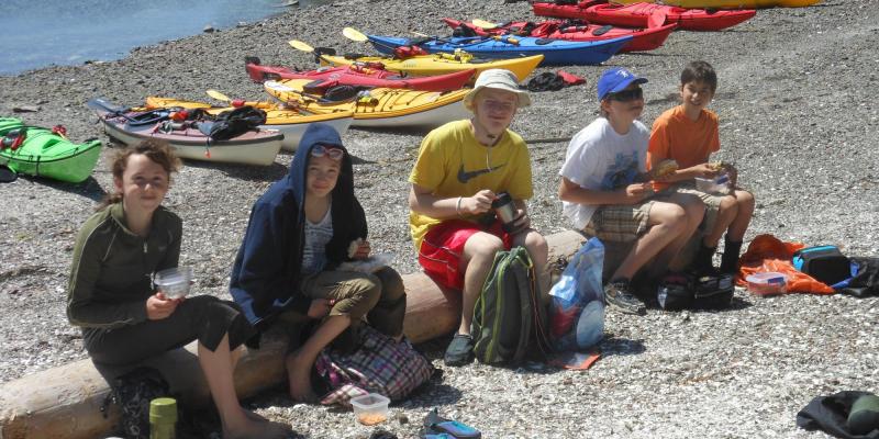 Pender Island Kayaking youth camp