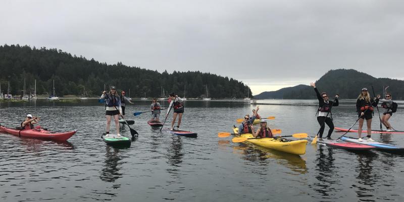 Kayak Rentals And SUP Rentals, Pender Island, BC