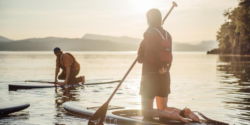Sunset SUP Tour with Pender Island Kayak Adventures, Southern Gulf Islands, BC